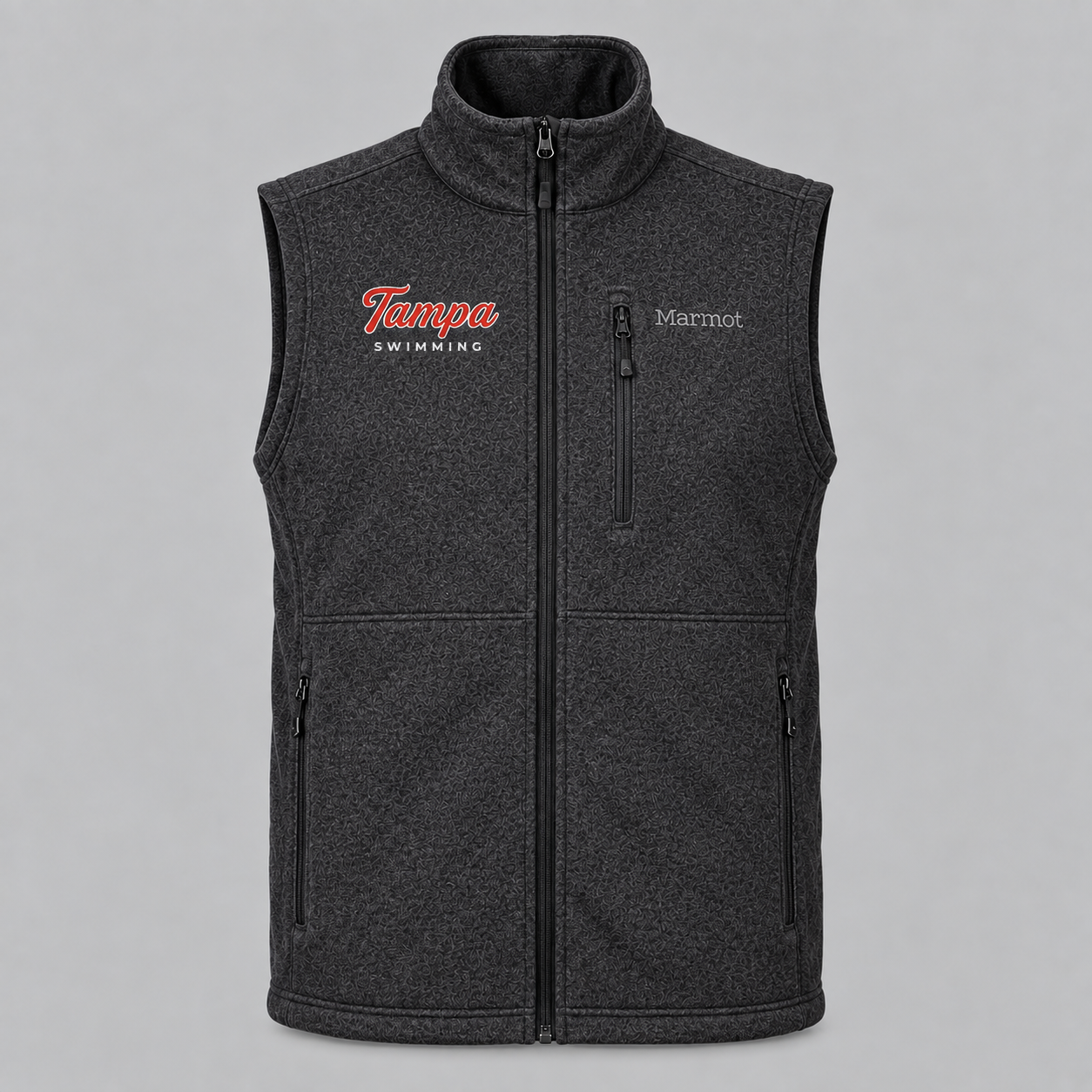 onya Marmot Sweater Fleece Vest — Tampa Swimming x onya
