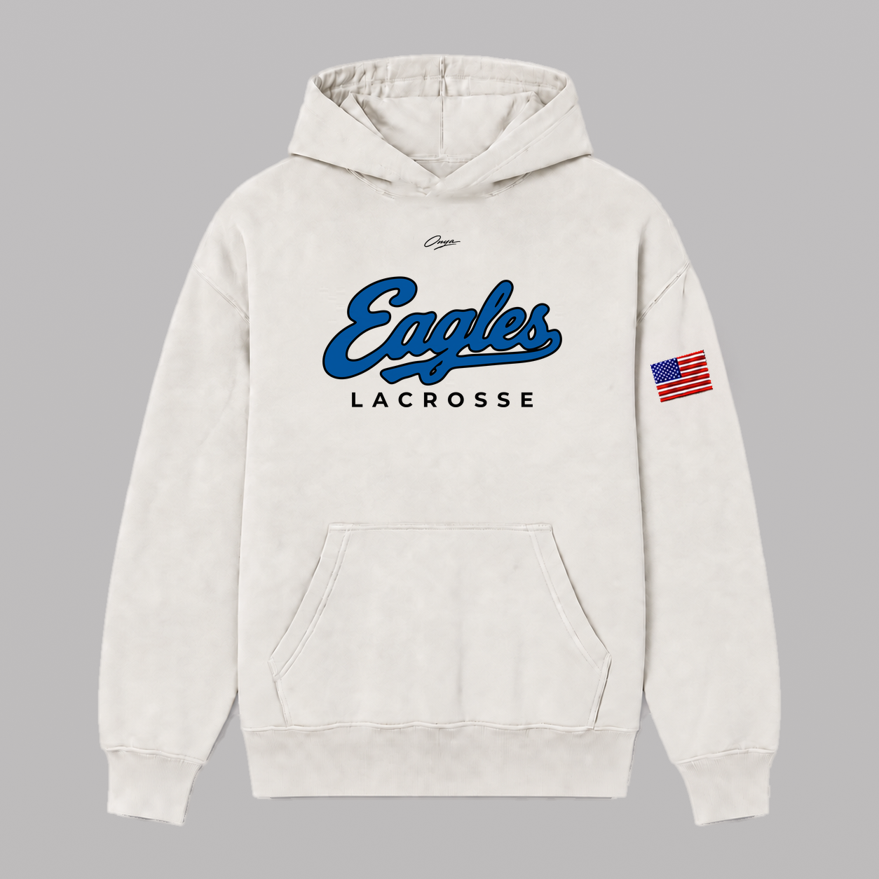onya Post Game Hoodie — Embry-Riddle Lacrosse x Onya