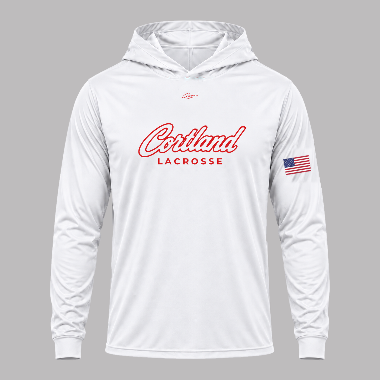 onya Offshore Hooded Tee — Cortland Lacrosse x Onya