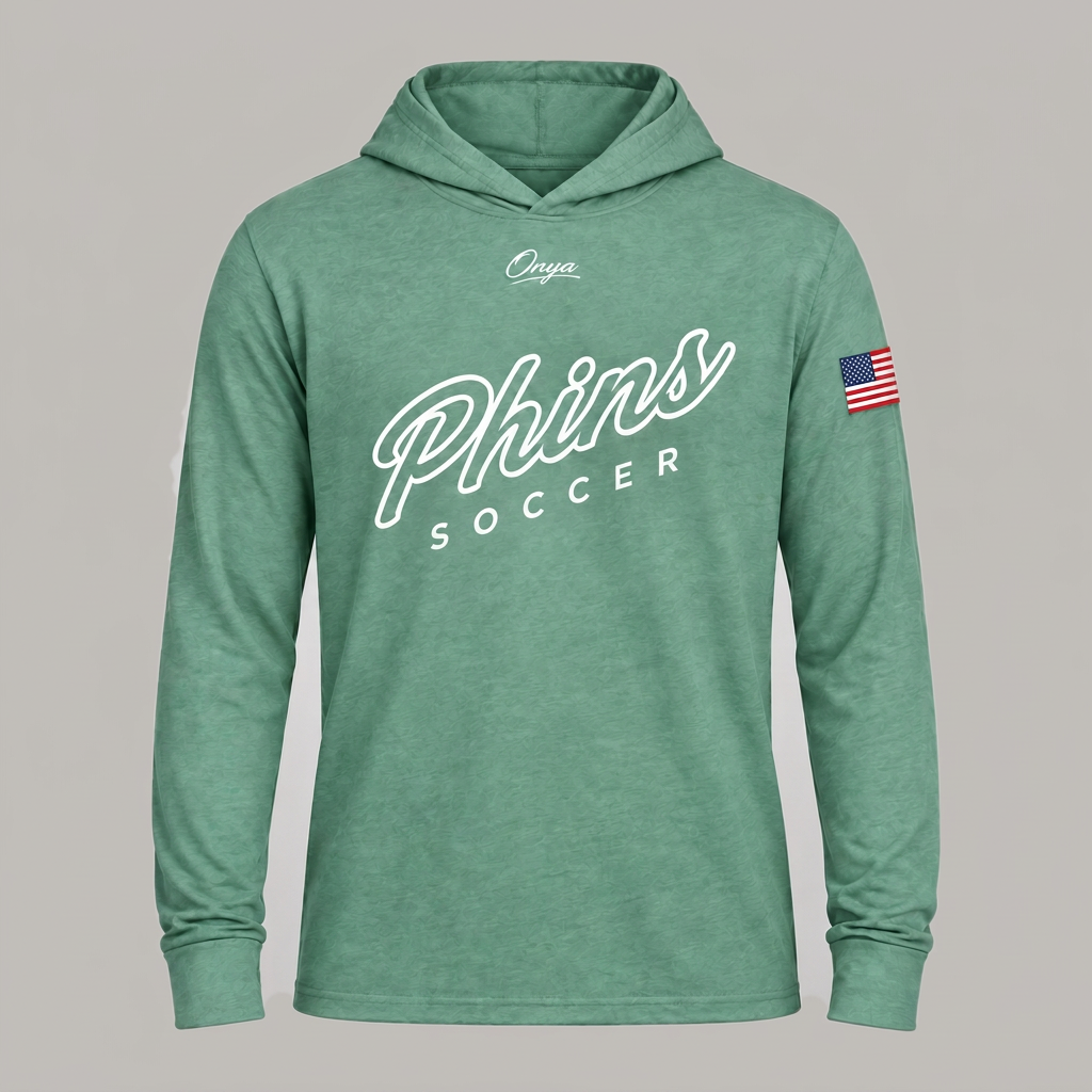 onya Offshore Hooded Tee — Lemoyne Soccer x onya