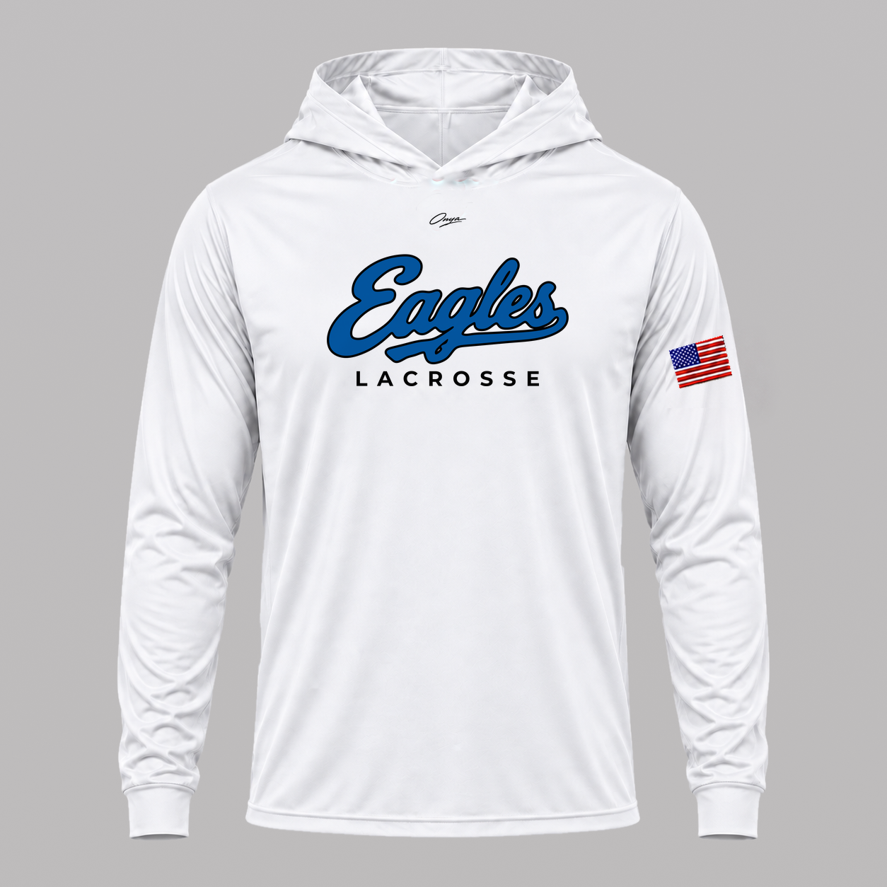 onya Offshore Hooded Tee — Embry-Riddle Lacrosse x Onya