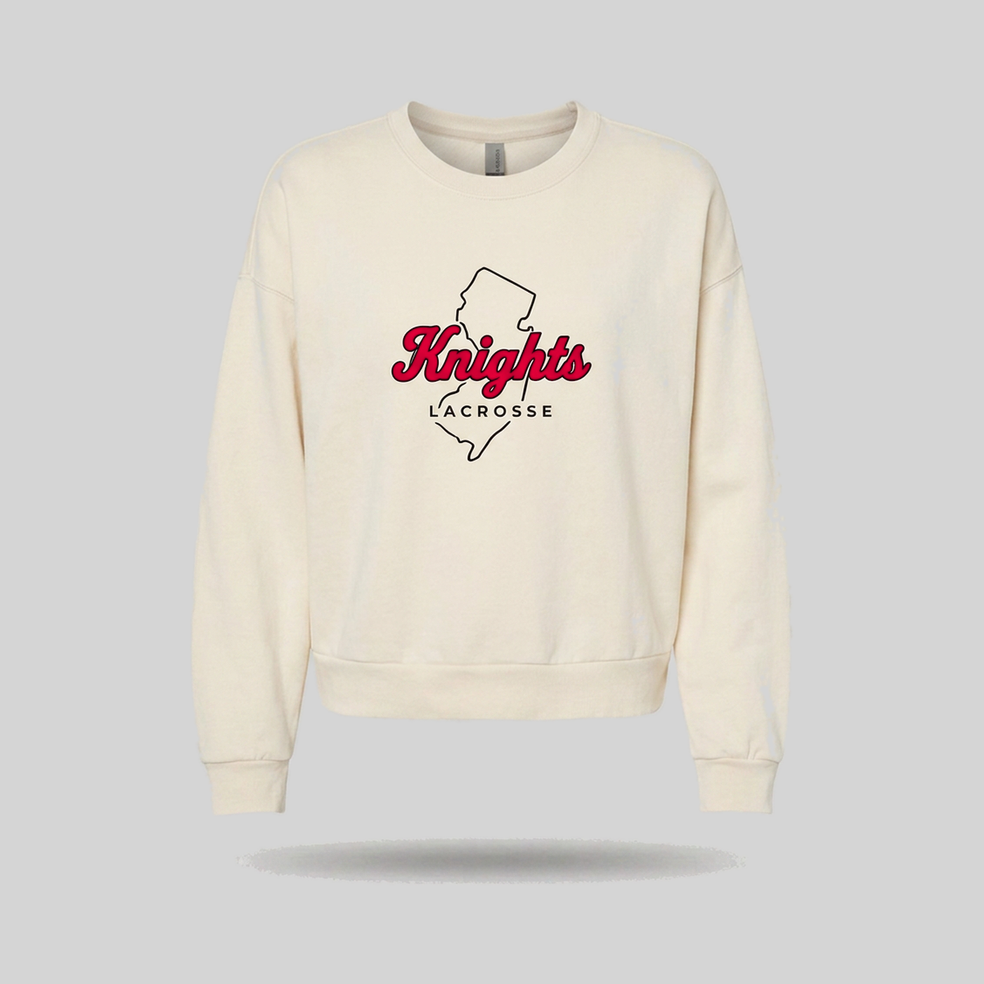 Women's Sunday Crew - Cream front view