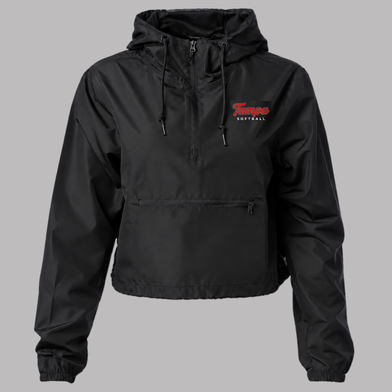 onya Cropped Windbreaker — Tampa Softball x Onya
