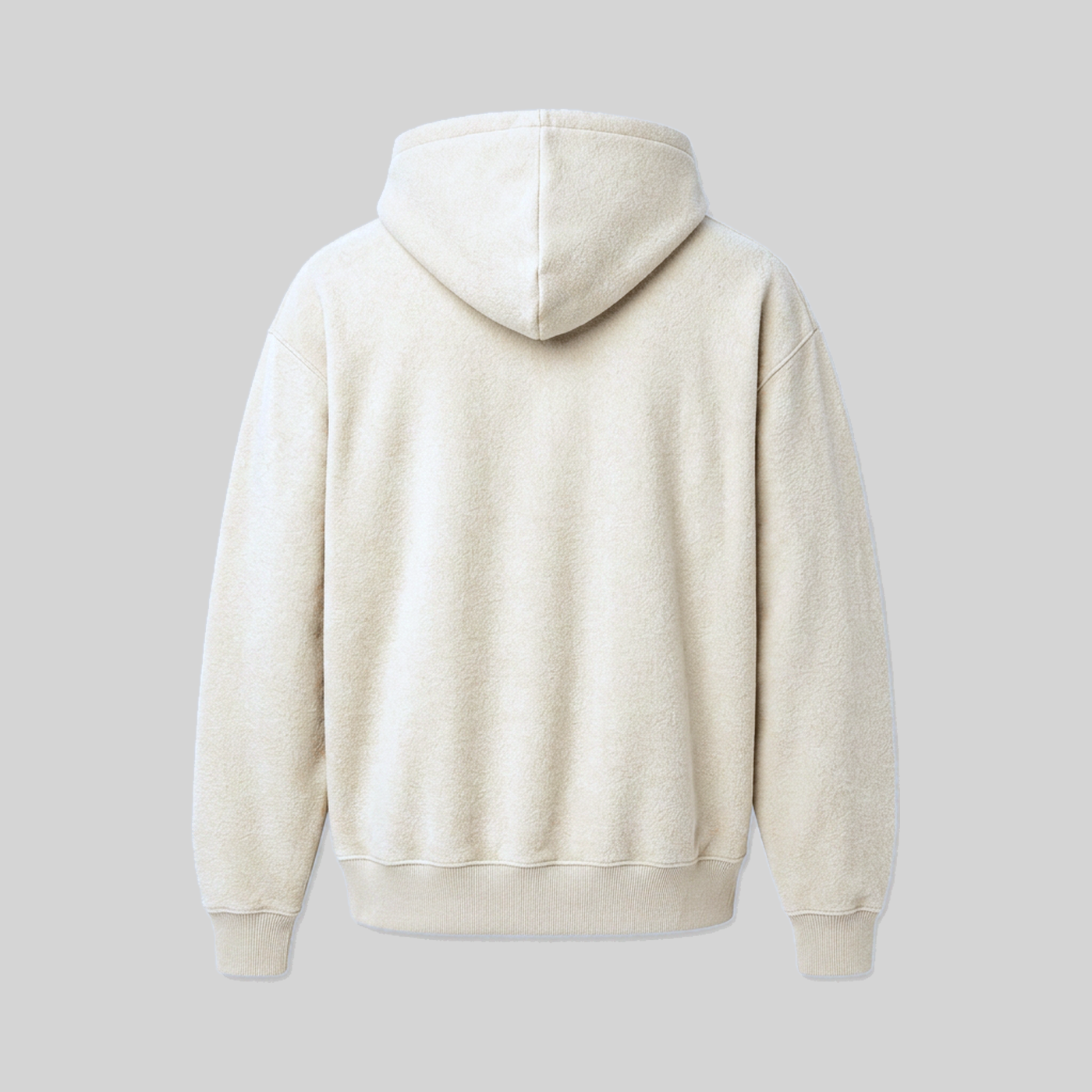 onya Men's Post-Game Hoodie - Ivory — back view