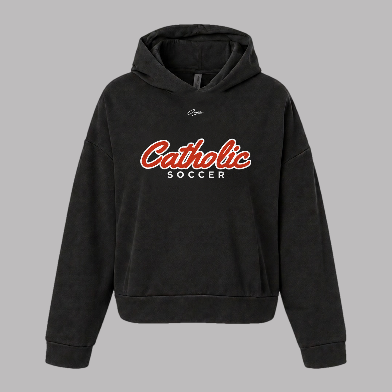 onya Sunday Hoodie — Catholic Soccer x Onya