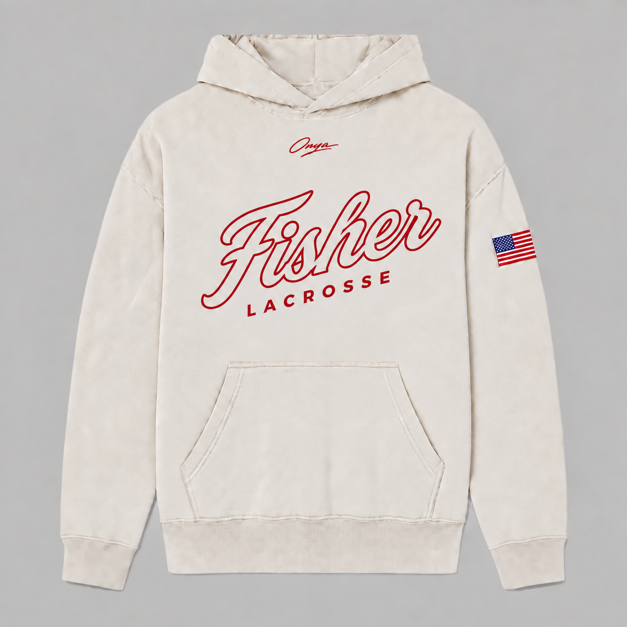 onya Post Game Hoodie — Fisher Lacrosse x Onya