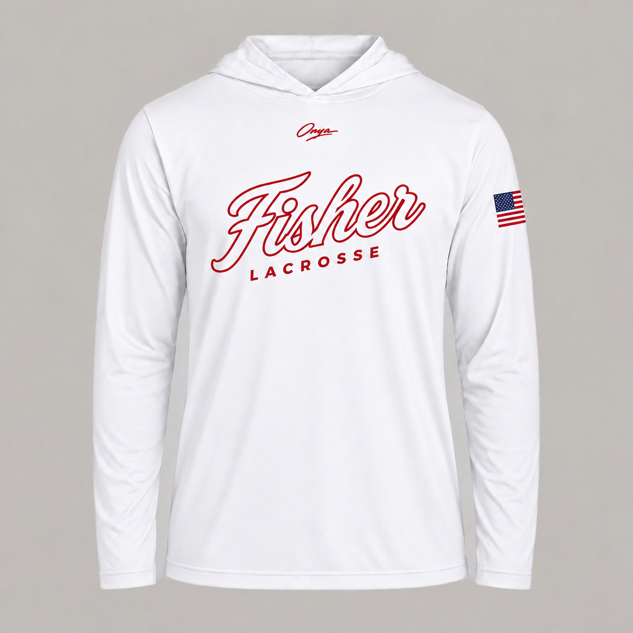 onya Offshore Hooded Tee — Fisher Lacrosse x Onya