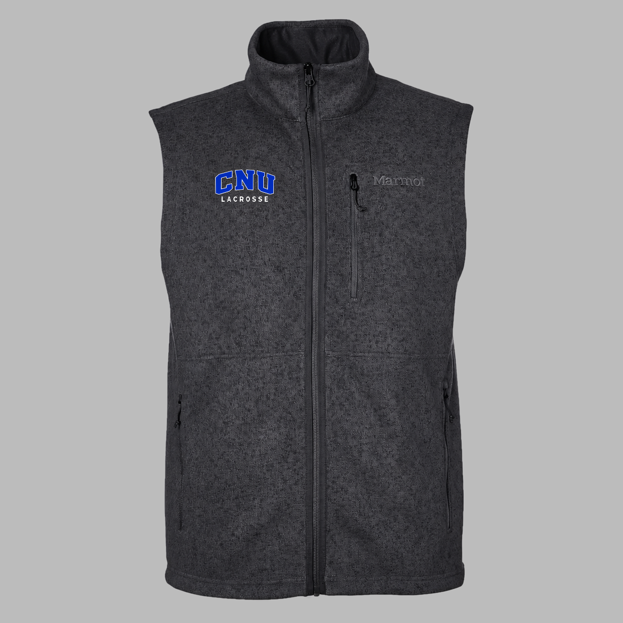 onya Marmot Sweater Fleece Vest — CNU Lacrosse x onya
