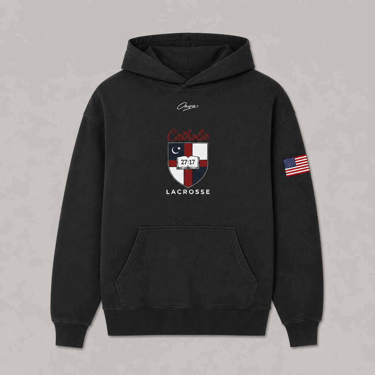 onya Post Game Hoodie — front view