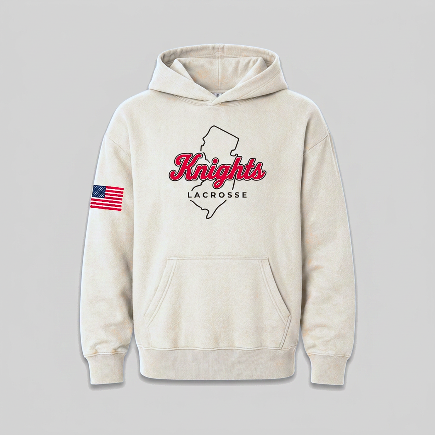 onya Men's Post-Game Hoodie - Ivory