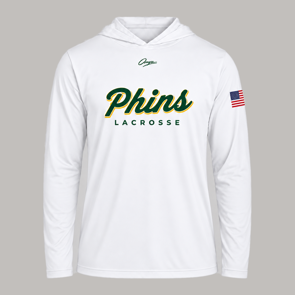 onya Offshore Hooded Tee — Lemoyne Lacrosse x Onya