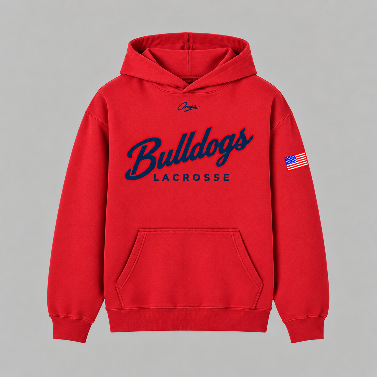 onya Post Game Hoodie — DeSales Lacrosse x Onya