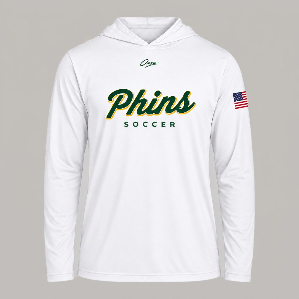 onya Offshore Hooded Tee — Lemoyne Soccer x onya