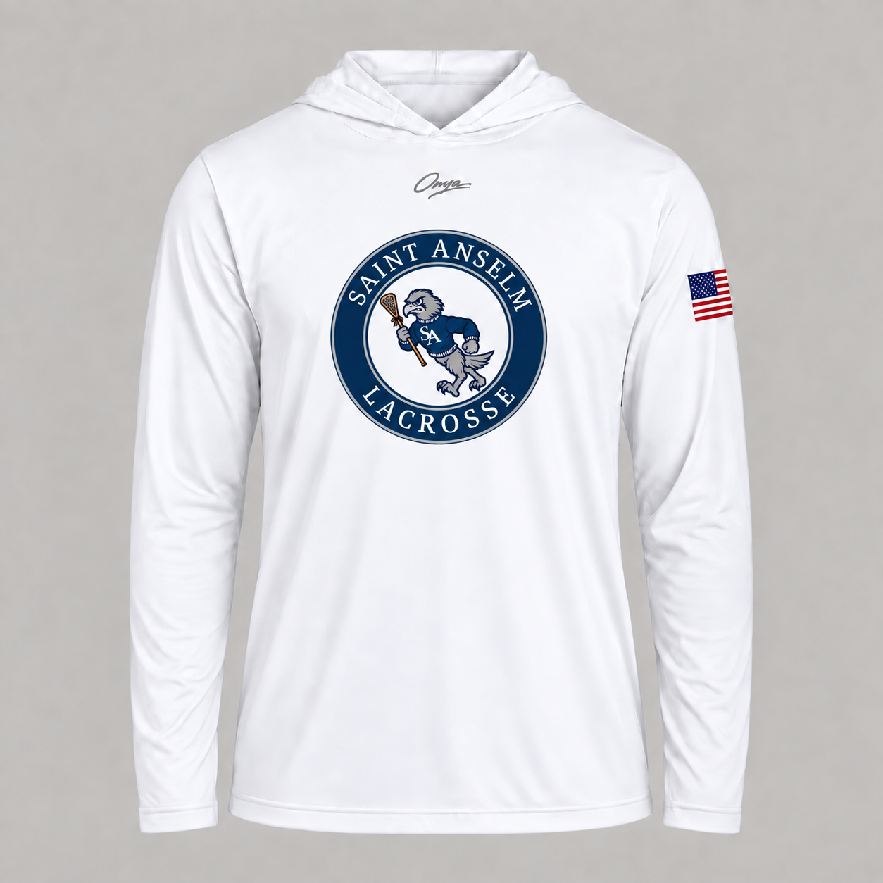 onya Offshore Hooded Tee — Saint A's Lacrosse x Onya