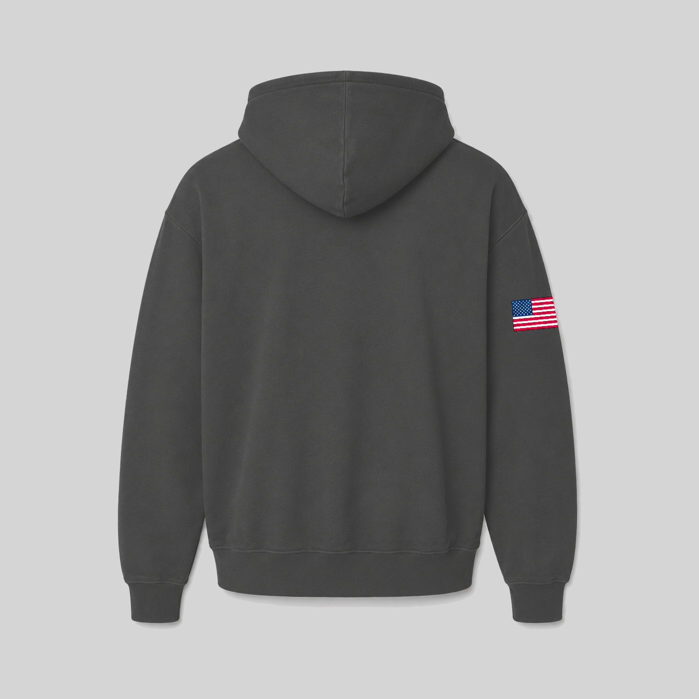 Men's Post-Game Hoodie - Pigment Black back