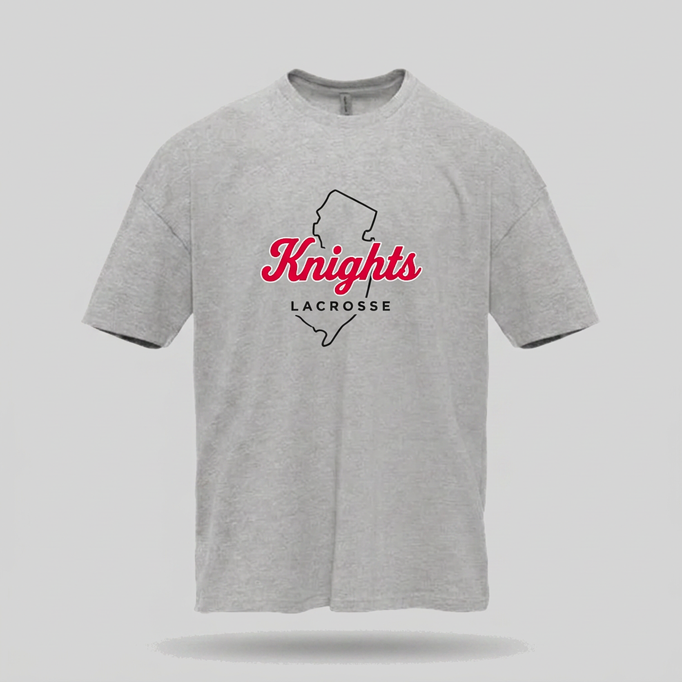Everyday Oversized Tee - Heather Grey