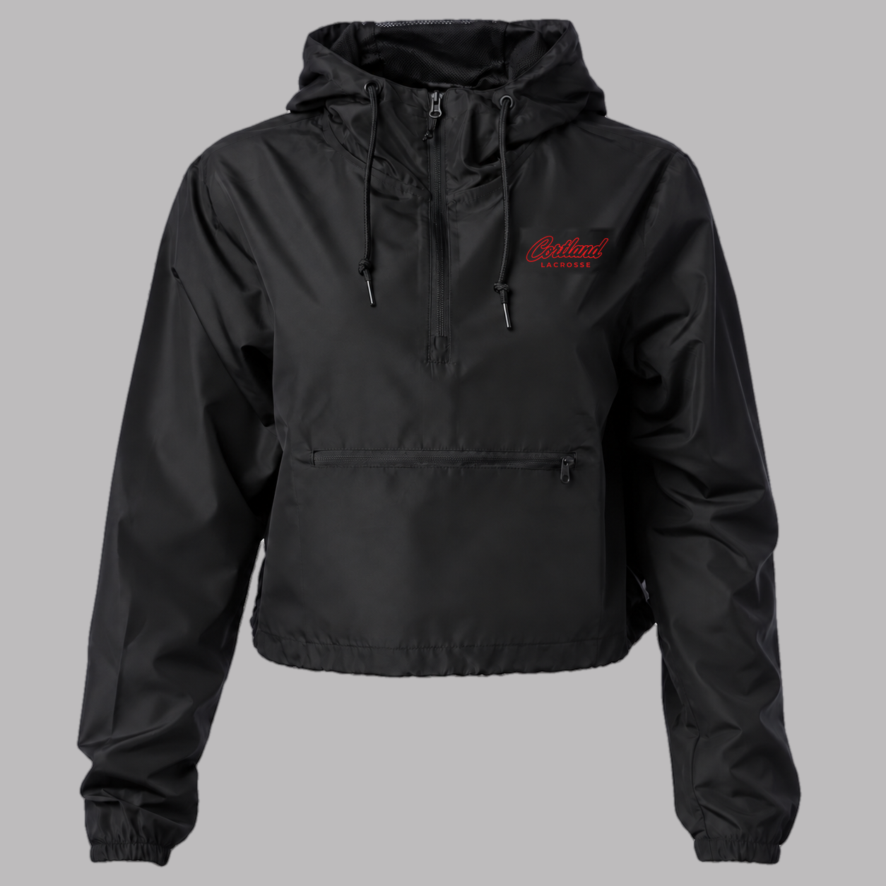 onya Cropped Windbreaker — Cortland Lacrosse x Onya