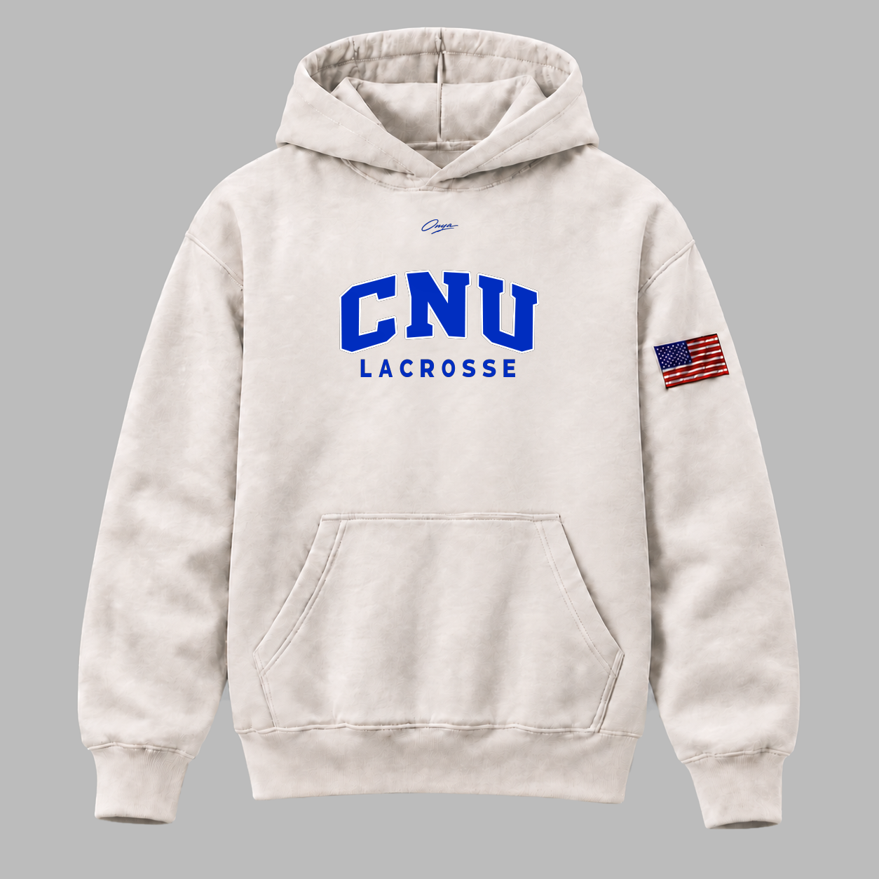 onya Post Game Hoodie — CNU Lacrosse x onya