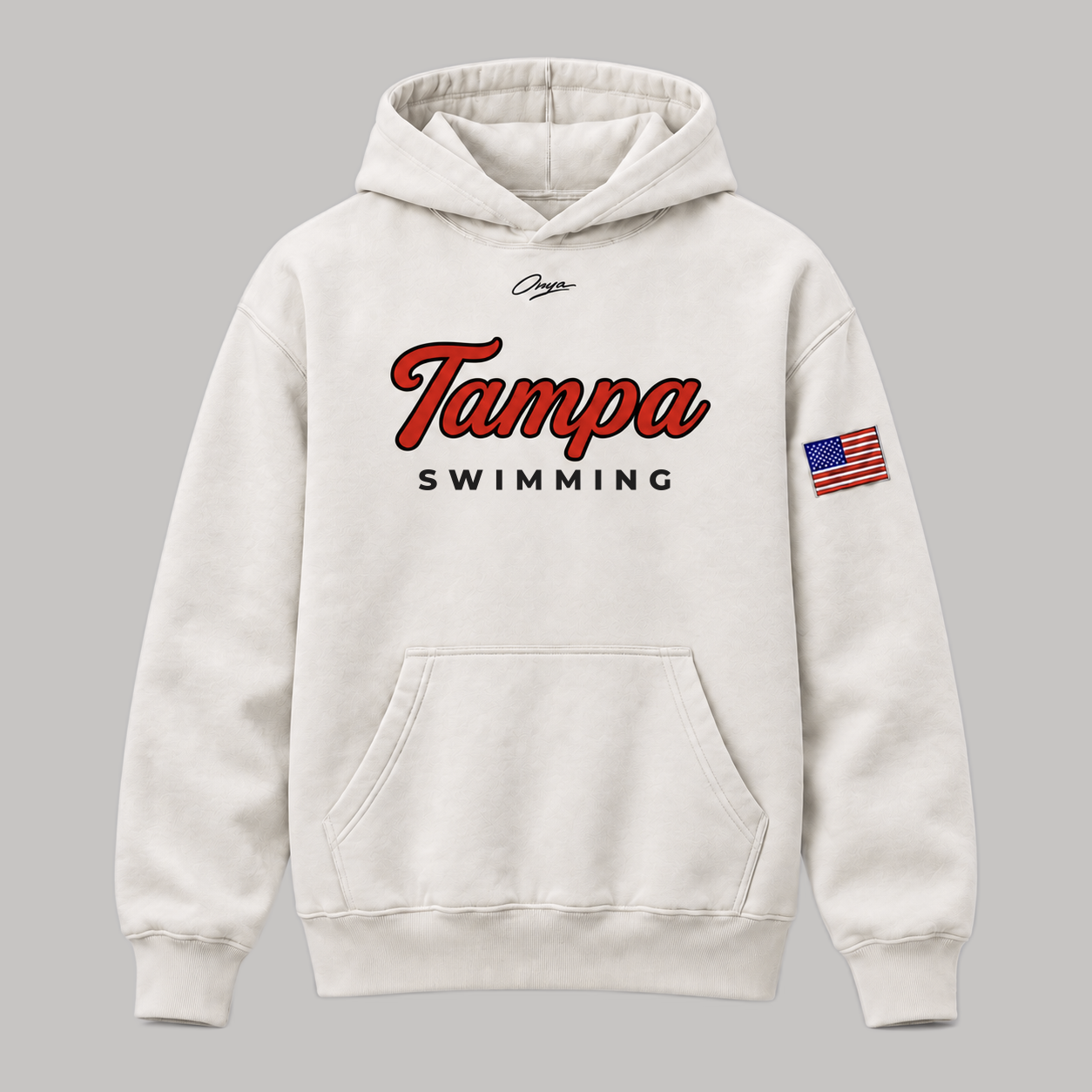 onya Post Game Hoodie — Tampa Swimming x onya