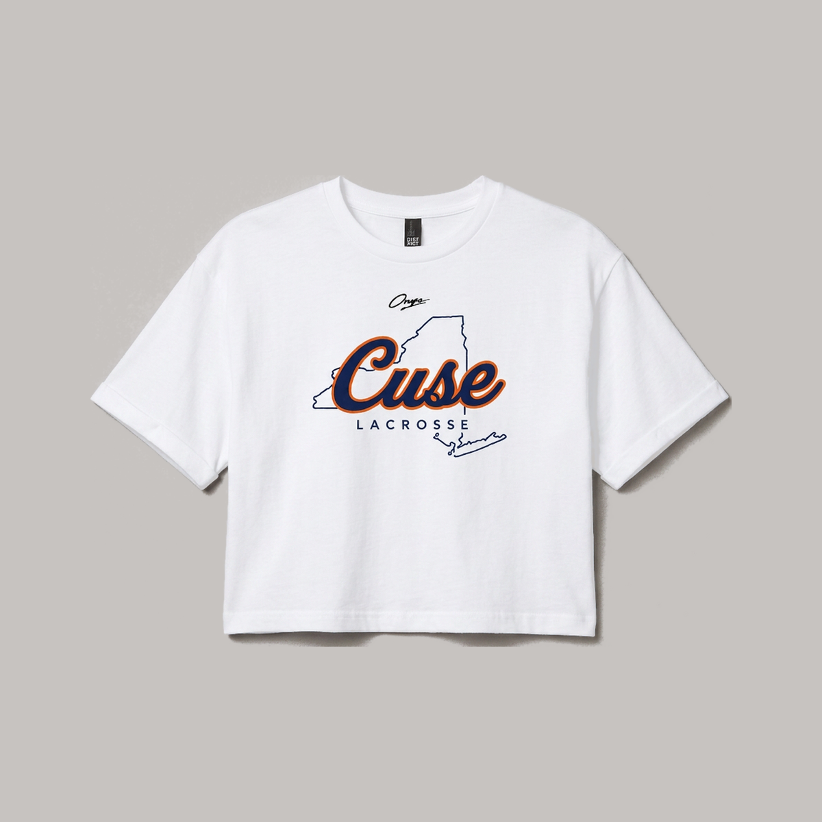 onya Good On Ya Crop Tee — front view