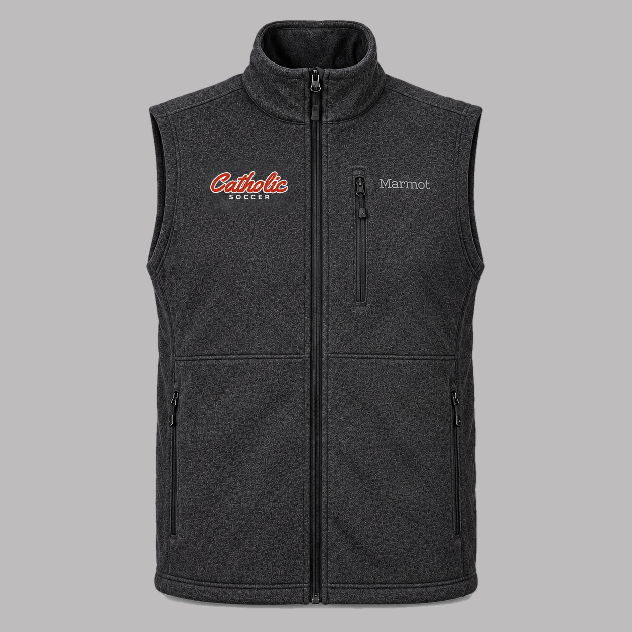 onya Marmot Sweater Fleece Vest — Catholic Soccer x Onya