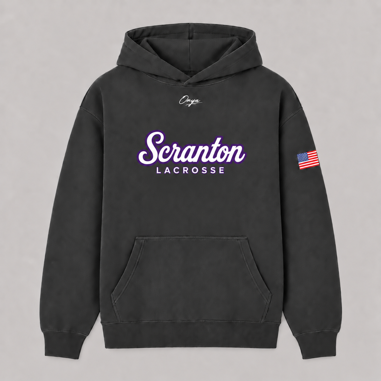 onya Post Game Hoodie — Scranton x onya