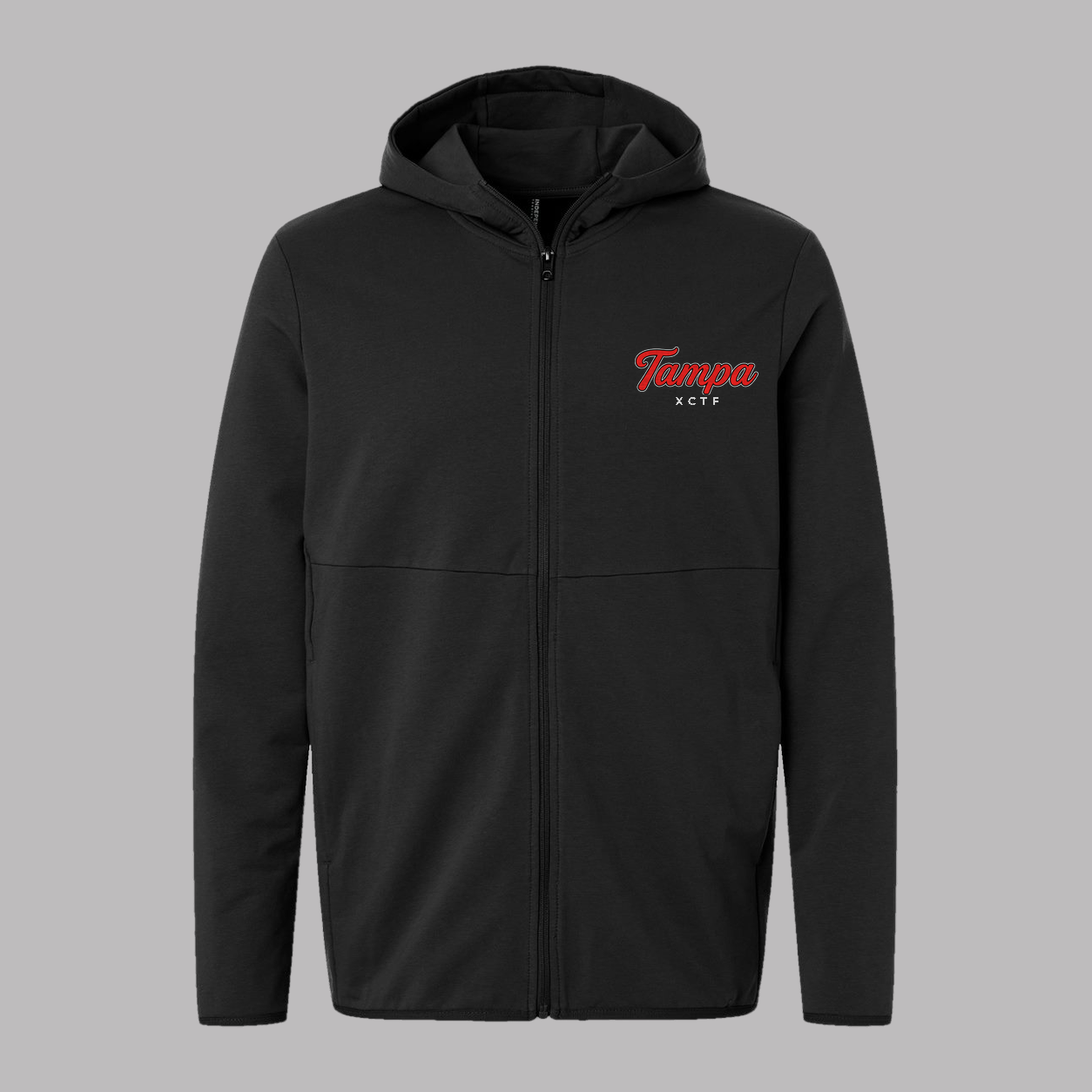 onya Perform Zip Hood — front view