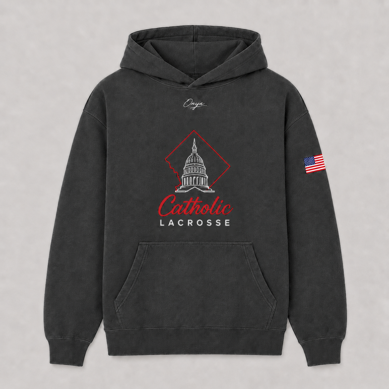 onya Post Game Hoodie — front view