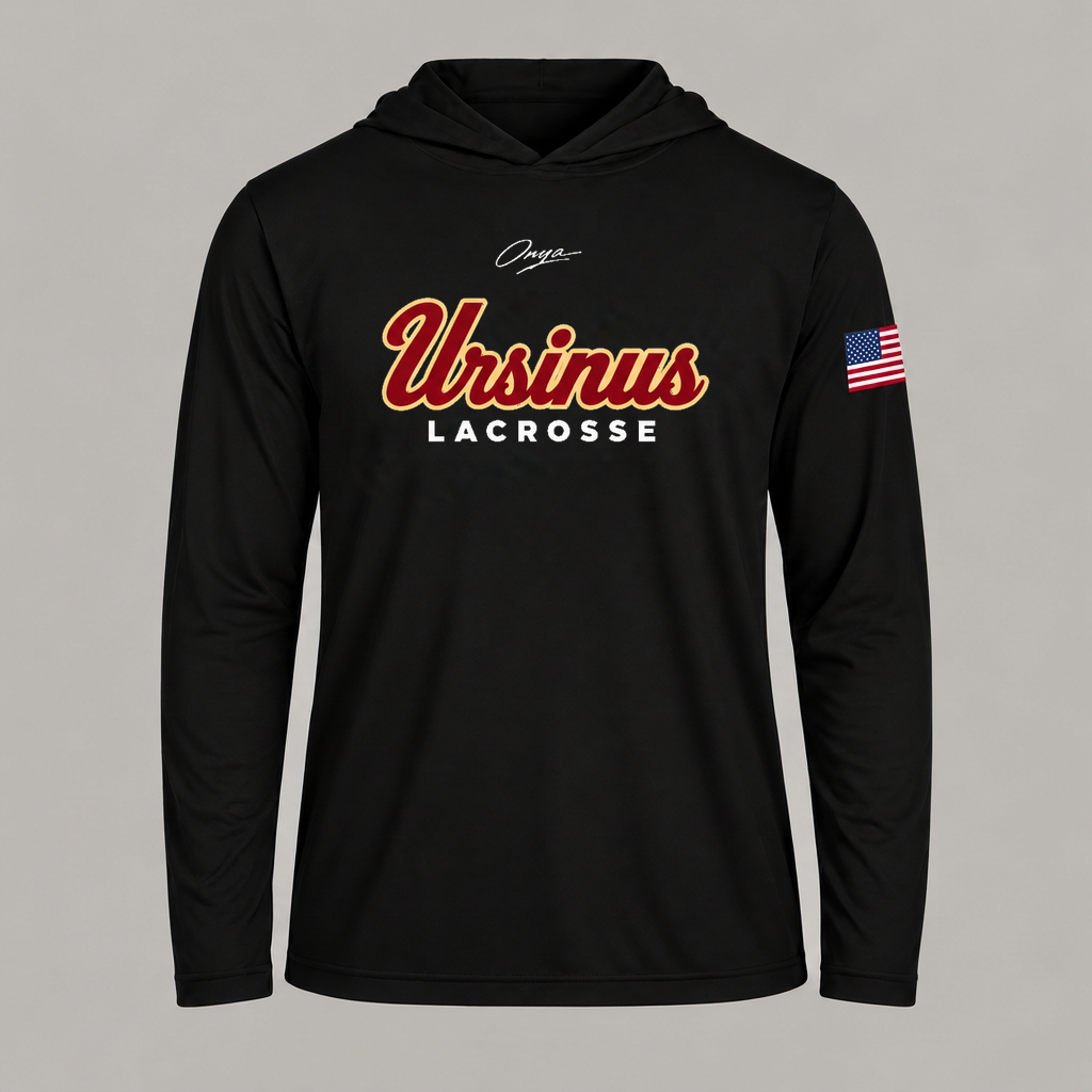 onya Offshore Hooded Tee — Ursinus Lacrosse x Onya