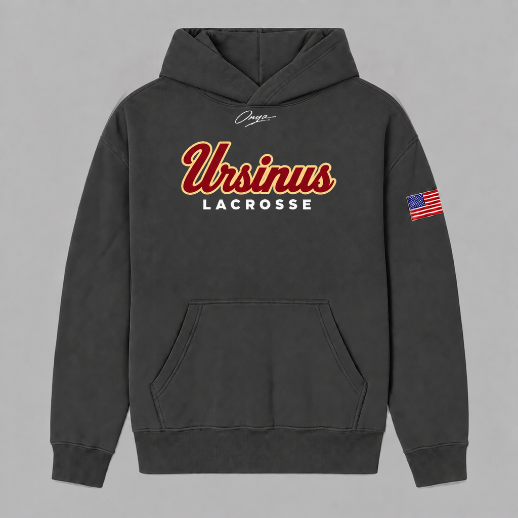 onya Post Game Hoodie — Ursinus Lacrosse x Onya
